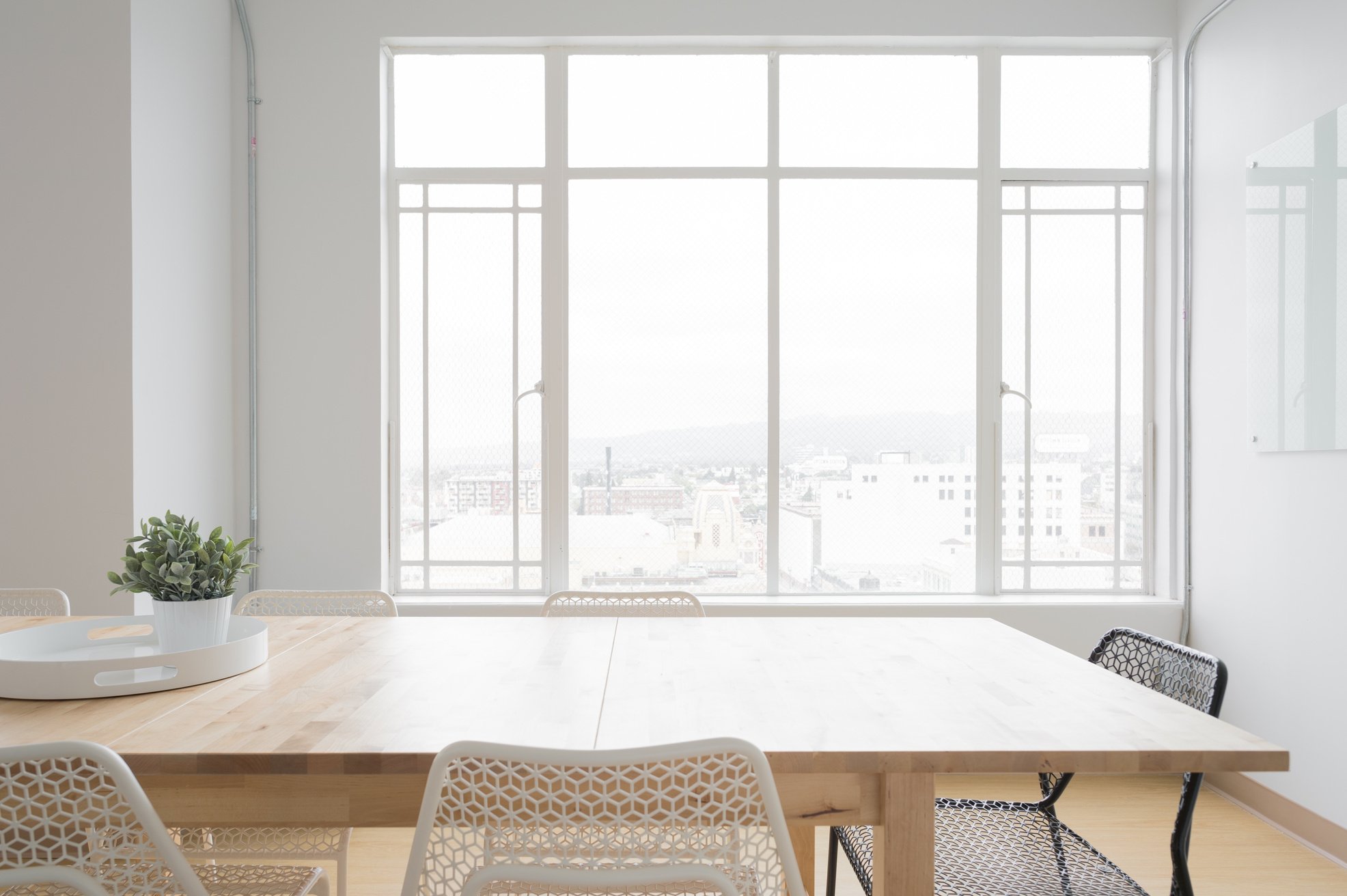 Minimalist Dining Room Interior